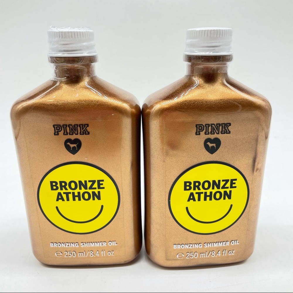 2 Victoria's Secret PINK Bronze Athon Bronzing Shimmer Bronzer Lot Bundle